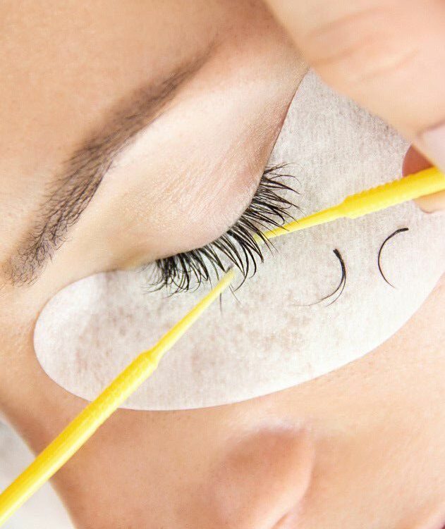 lash extension removal